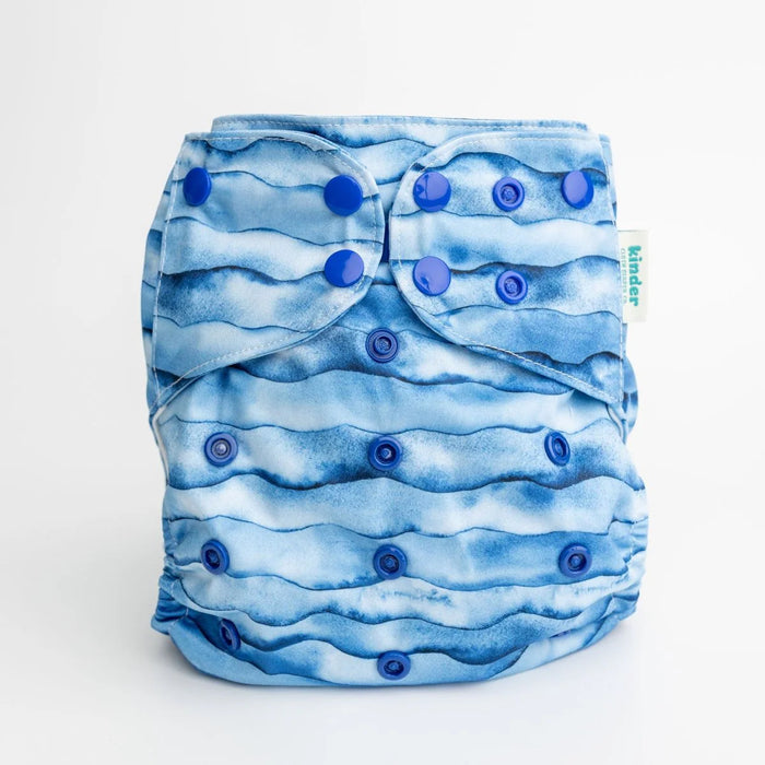 Kinder Pocket Cloth Diaper With Bamboo Insert (7-60lbs)