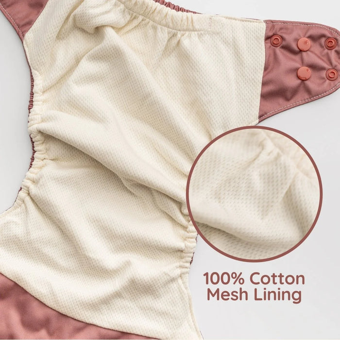 NEW! Kinder Cloud Cotton Pocket Diaper (NO INSERTS)