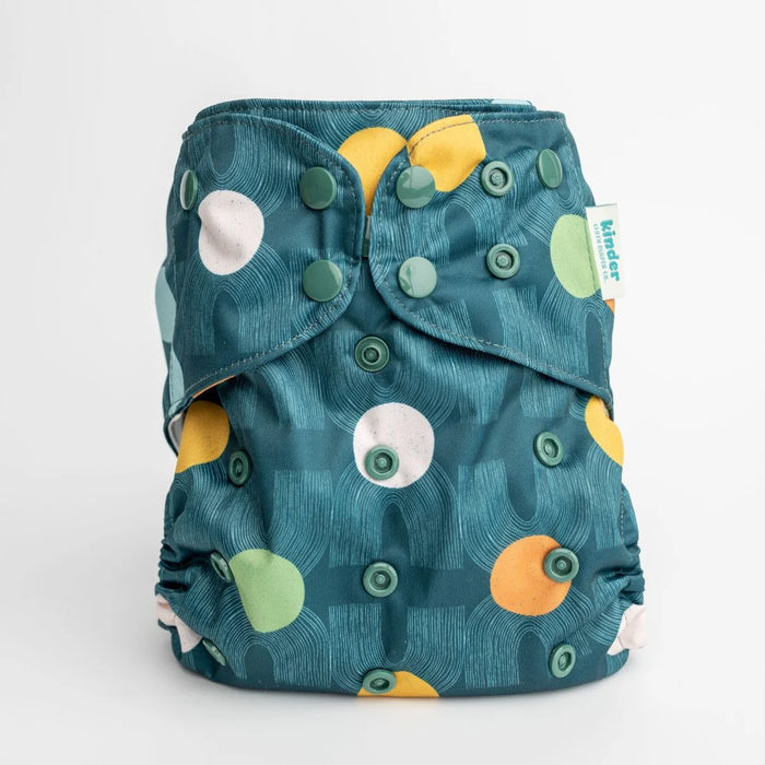 Kinder Pocket Cloth Diaper With Bamboo Insert (7-60lbs)