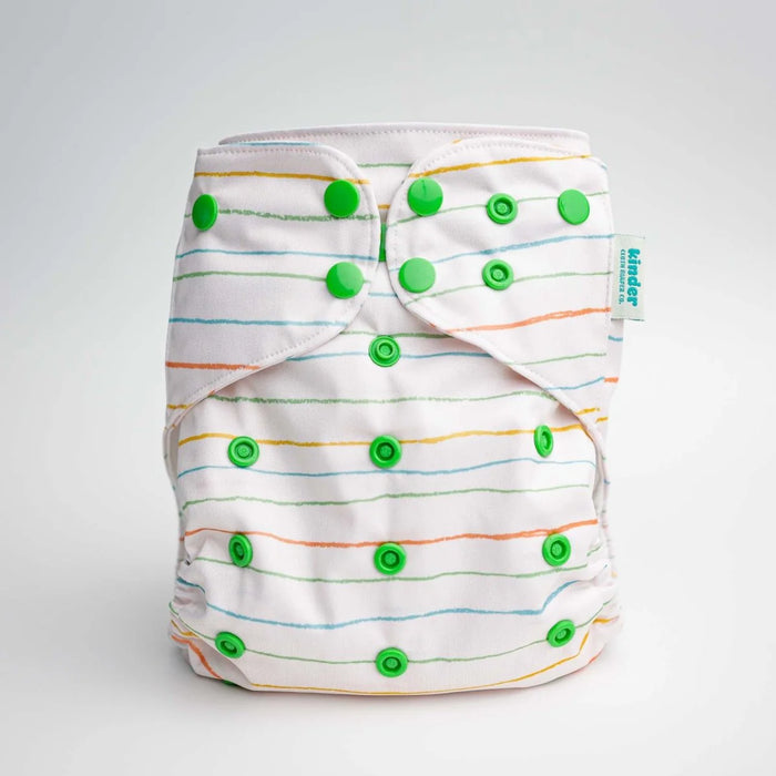 Kinder Pocket Cloth Diaper With Bamboo Insert (7-60lbs)