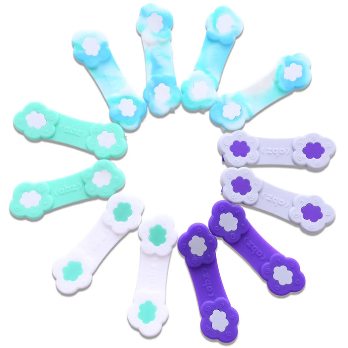 OsoCozy ABZ Cloth Diaper Fasteners - 4 Pack