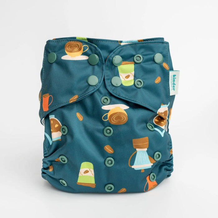 Kinder Pocket Cloth Diaper With Bamboo Insert (7-60lbs)