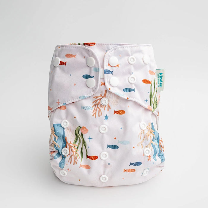 Kinder Pocket Cloth Diaper With Bamboo Insert (7-60lbs)