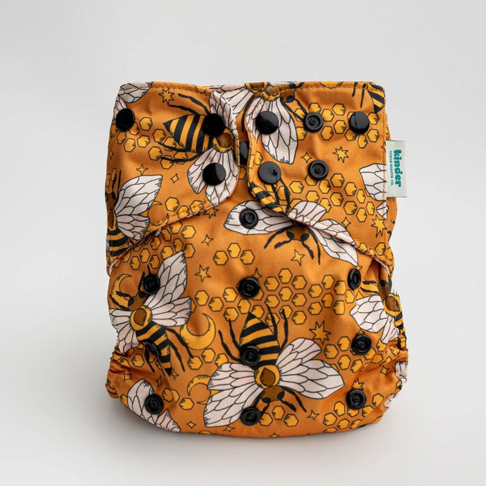 Kinder Pocket Cloth Diaper With Bamboo Insert (7-60lbs)
