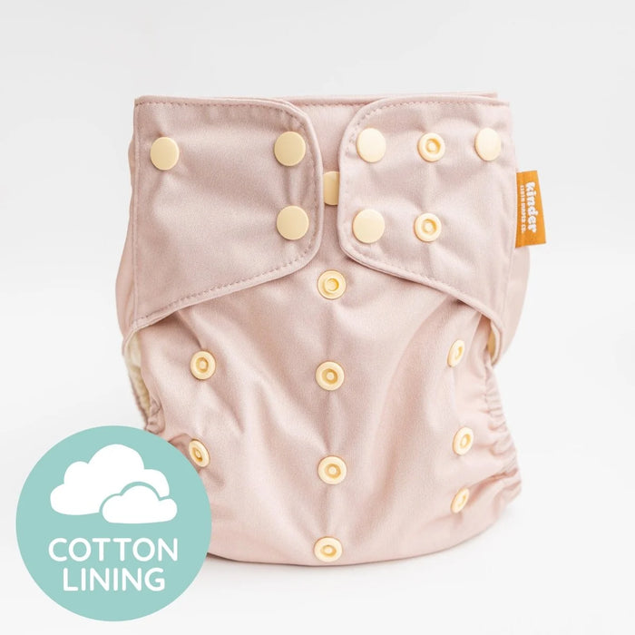 NEW! Kinder Cloud Cotton Pocket Diaper (NO INSERTS)