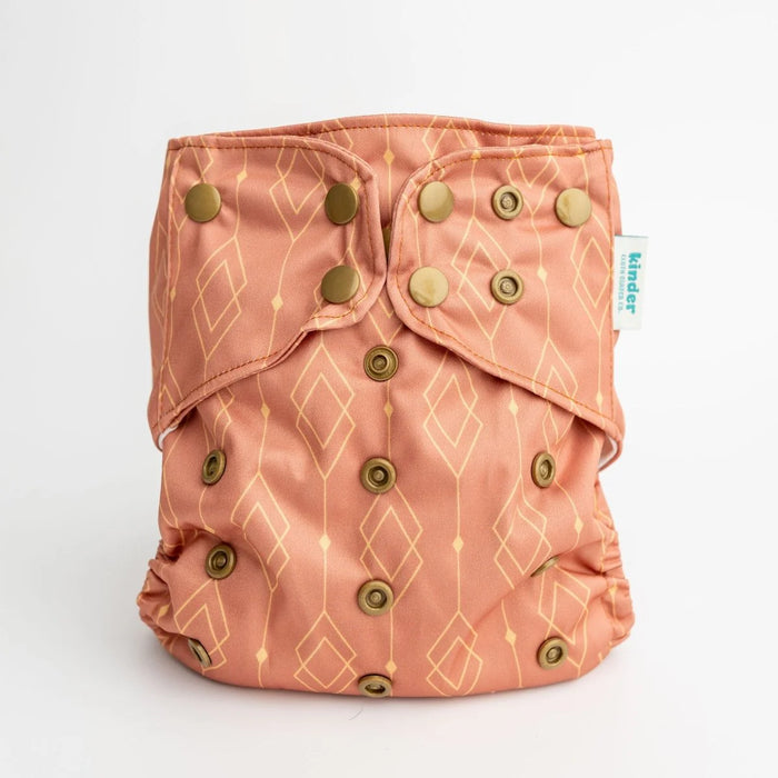 Kinder Pocket Cloth Diaper With Bamboo Insert (7-60lbs)