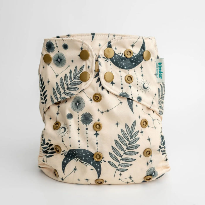 Kinder Pocket Cloth Diaper With Bamboo Insert (7-60lbs)