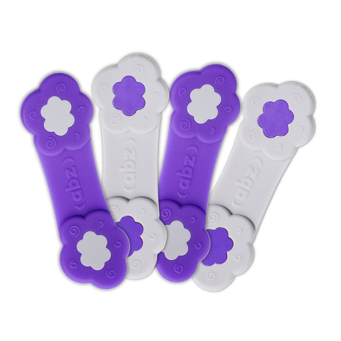OsoCozy ABZ Cloth Diaper Fasteners - 4 Pack