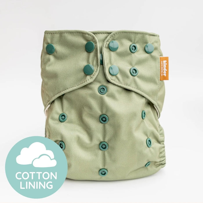 NEW! Kinder Cloud Cotton Pocket Diaper (NO INSERTS)