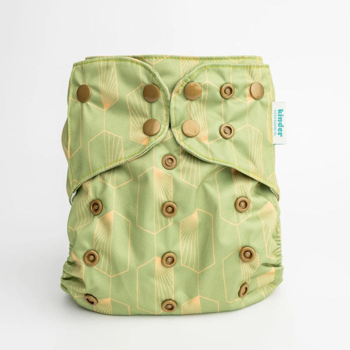 Kinder Pocket Cloth Diaper With Bamboo Insert (7-60lbs)