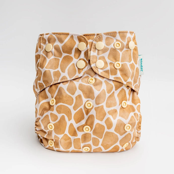 Kinder Essentials Pocket Cloth Diaper With Bamboo Insert (7-60lbs)
