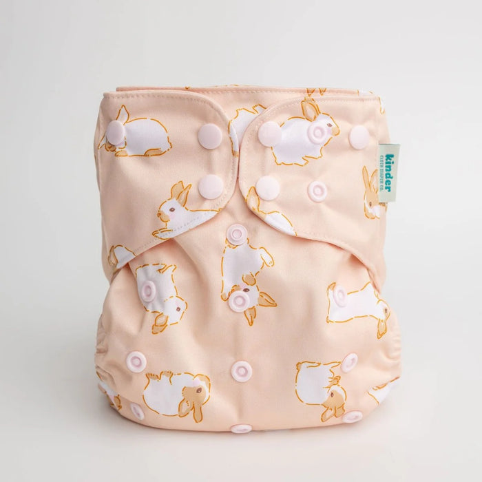 Kinder Pocket Cloth Diaper With Bamboo Insert (7-60lbs)