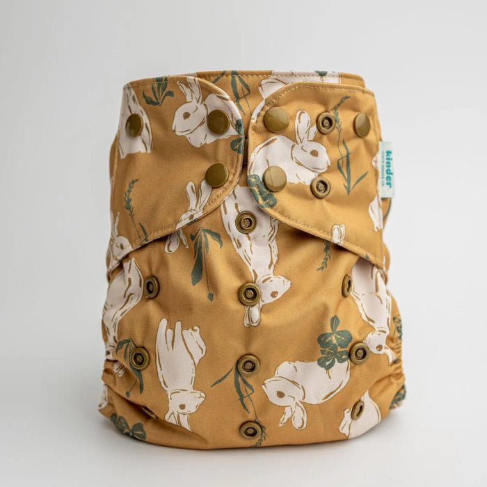 Kinder Pocket Cloth Diaper With Bamboo Insert (7-60lbs)