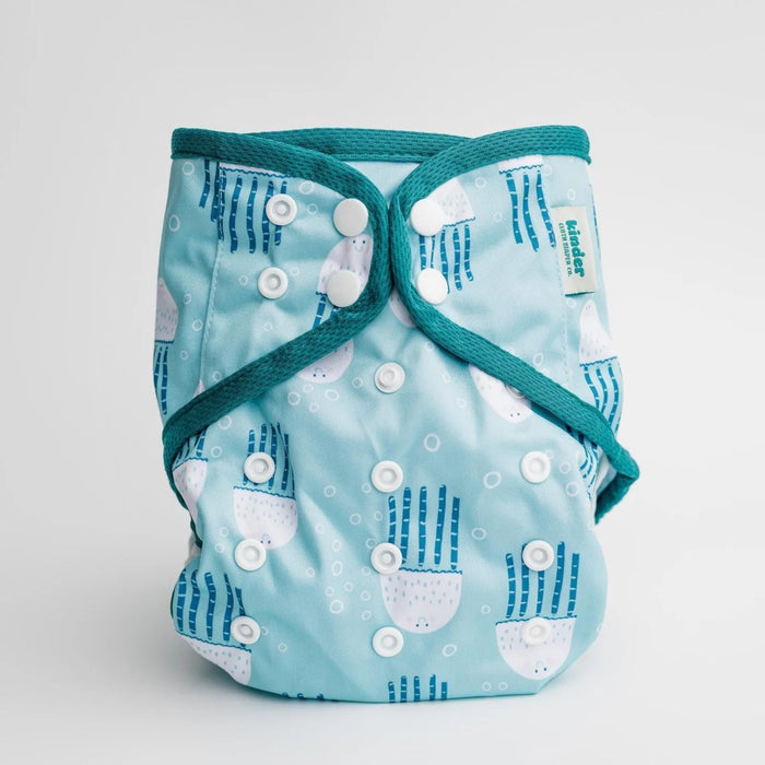 Kinder Reusable Cloth Diaper Cover (Insert Included)