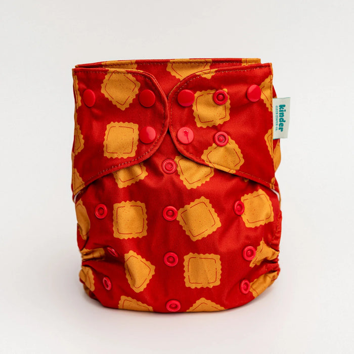 Kinder Pocket Cloth Diaper With Bamboo Insert (7-60lbs)