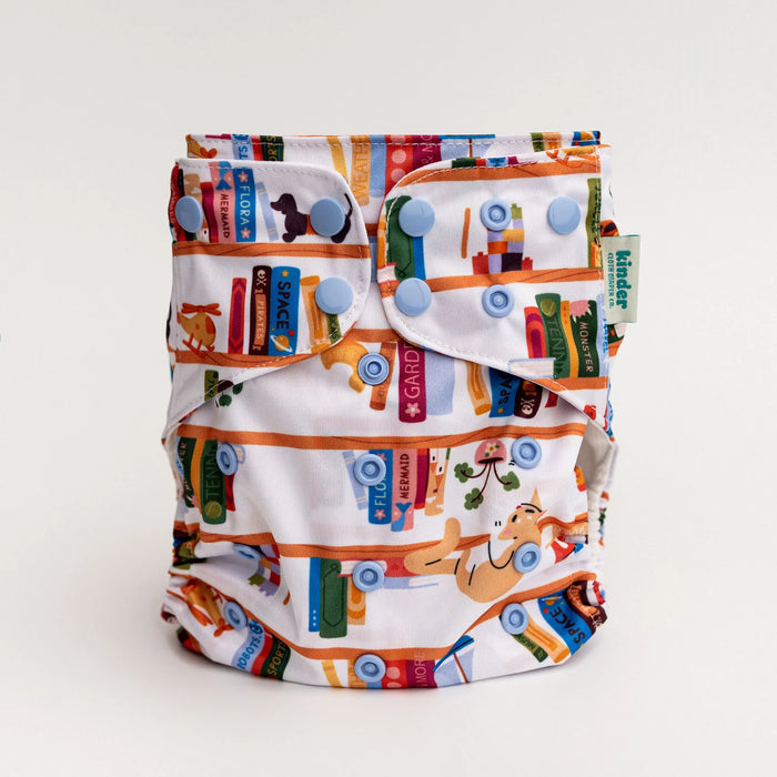 Kinder Pocket Cloth Diaper With Bamboo Insert (7-60lbs)