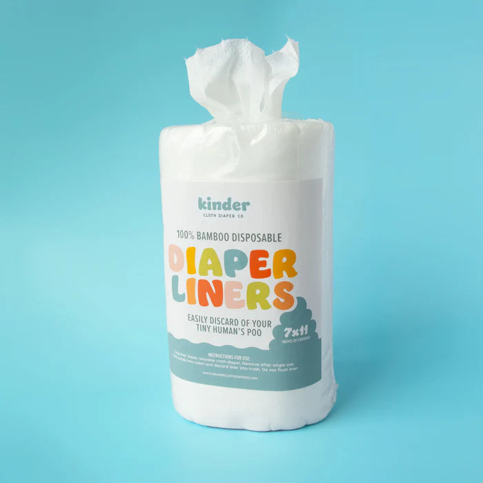 Kinder Disposable Bamboo Diaper Liners (100/Roll)