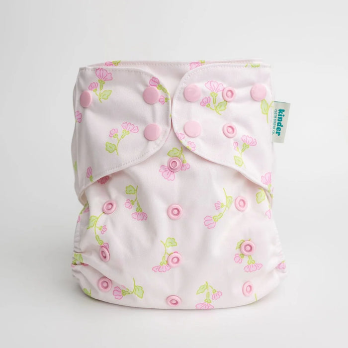Kinder Pocket Cloth Diaper With Bamboo Insert (7-60lbs)