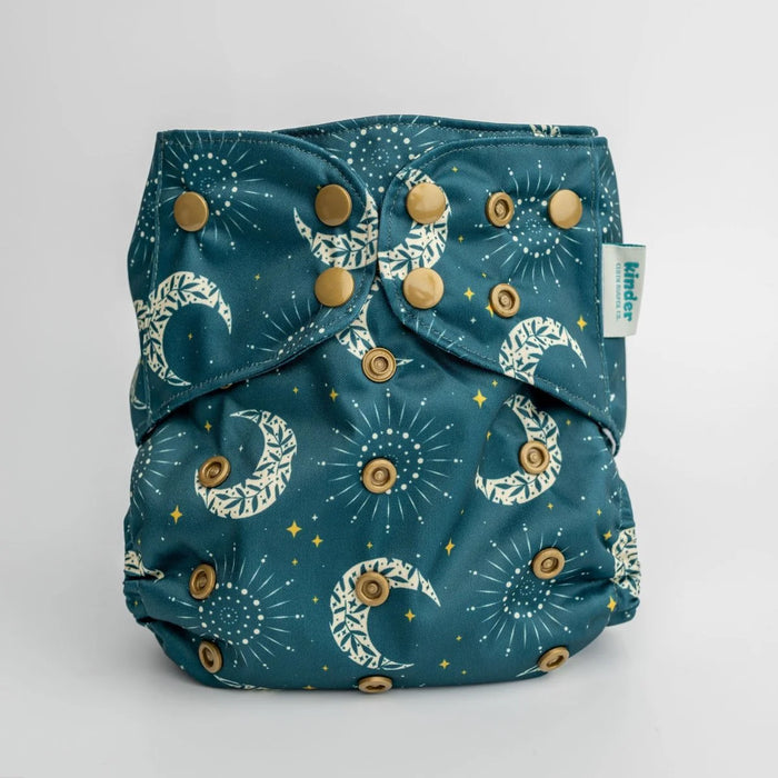 Kinder Pocket Cloth Diaper With Bamboo Insert (7-60lbs)