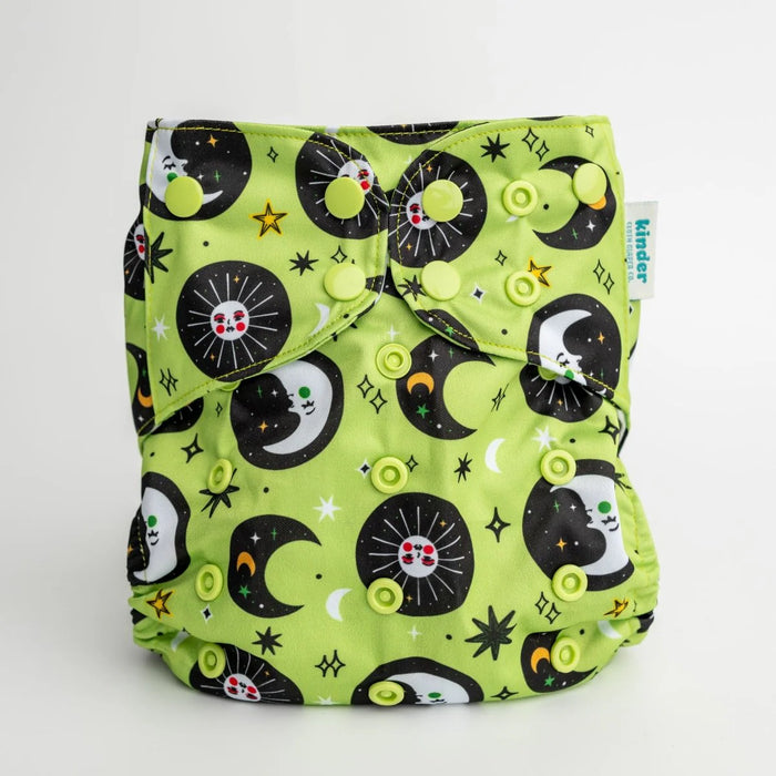 Kinder Pocket Cloth Diaper With Bamboo Insert (7-60lbs)