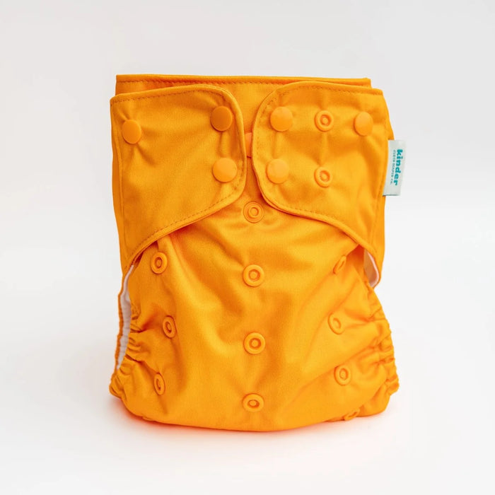 Kinder Essentials Pocket Cloth Diaper With Bamboo Insert (7-60lbs)