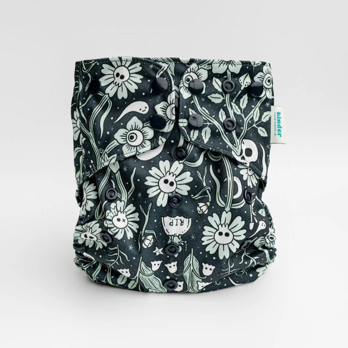 Kinder Essentials Pocket Cloth Diaper With Bamboo Insert (7-60lbs)