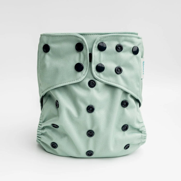 Kinder Essentials Pocket Cloth Diaper With Bamboo Insert (7-60lbs)