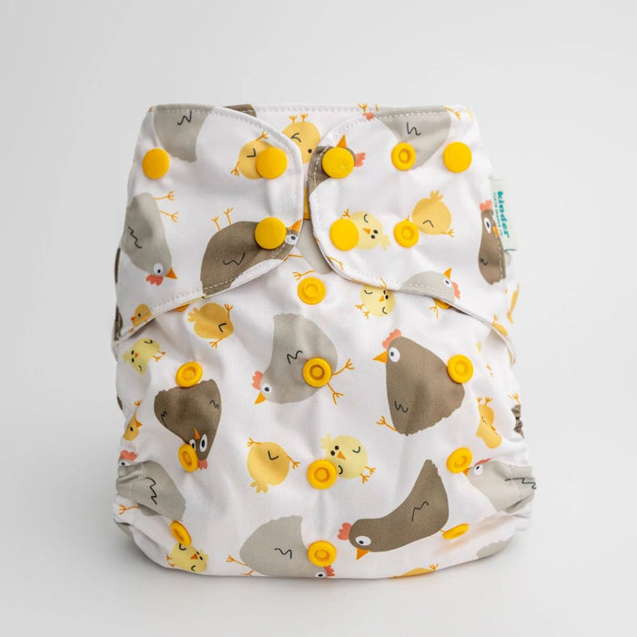 Kinder Pocket Cloth Diaper With Bamboo Insert (7-60lbs)