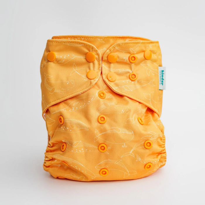 Kinder Pocket Cloth Diaper With Bamboo Insert (7-60lbs)