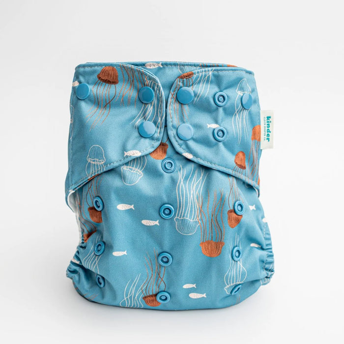 Kinder Pocket Cloth Diaper With Bamboo Insert (7-60lbs)