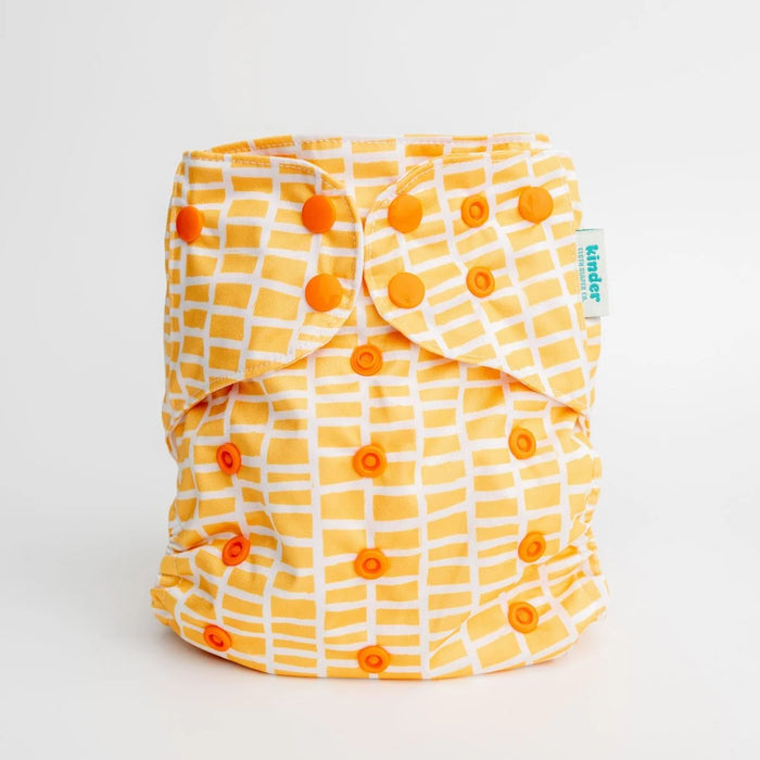 Kinder Pocket Cloth Diaper With Bamboo Insert (7-60lbs)