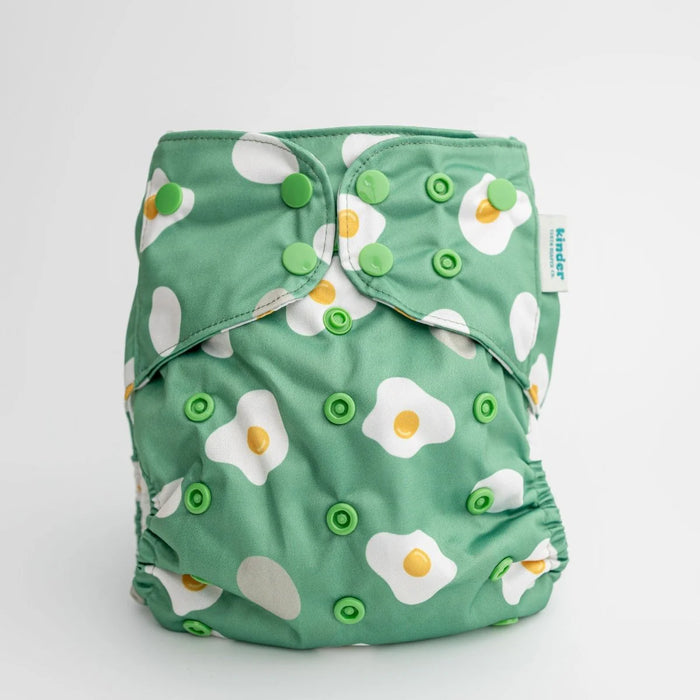 Kinder Pocket Cloth Diaper With Bamboo Insert (7-60lbs)