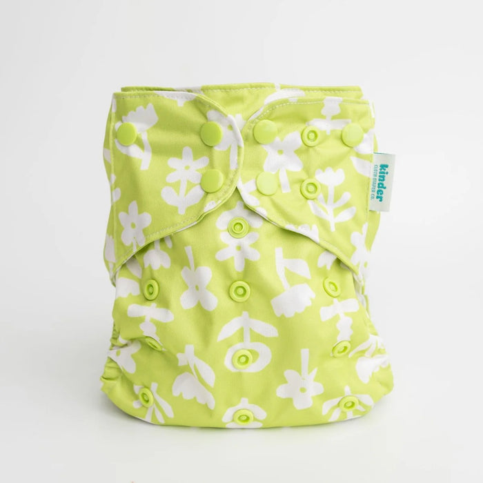Kinder Pocket Cloth Diaper With Bamboo Insert (7-60lbs)