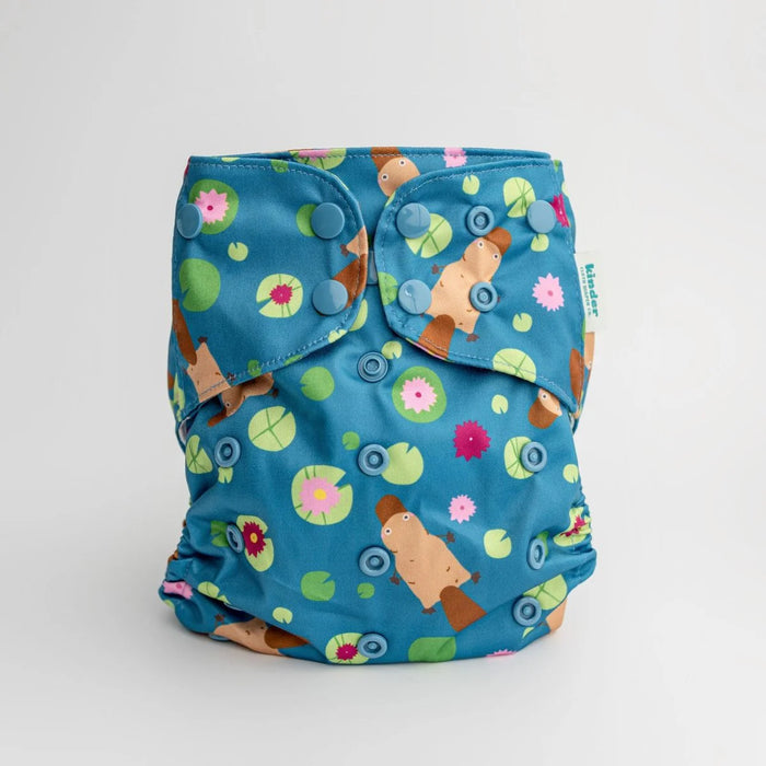 Kinder Pocket Cloth Diaper With Bamboo Insert (7-60lbs)