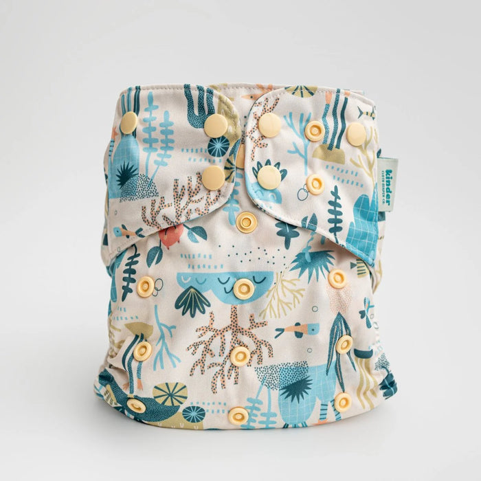 Kinder Pocket Cloth Diaper With Bamboo Insert (7-60lbs)