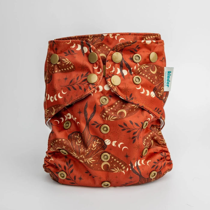 Kinder Pocket Cloth Diaper With Bamboo Insert (7-60lbs)