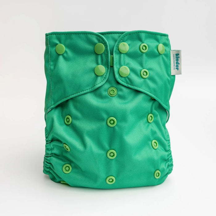 Kinder Essentials Pocket Cloth Diaper With Bamboo Insert (7-60lbs)