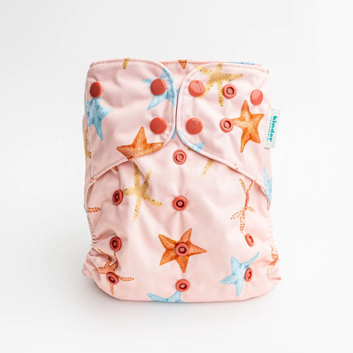 Kinder Pocket Cloth Diaper With Bamboo Insert (7-60lbs)