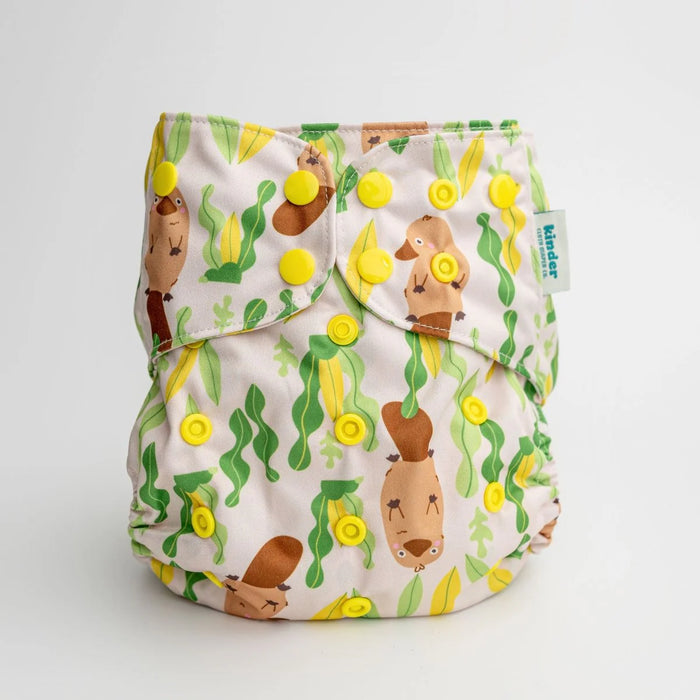Kinder Pocket Cloth Diaper With Bamboo Insert (7-60lbs)