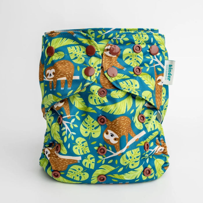 Kinder Pocket Cloth Diaper With Bamboo Insert (7-60lbs)