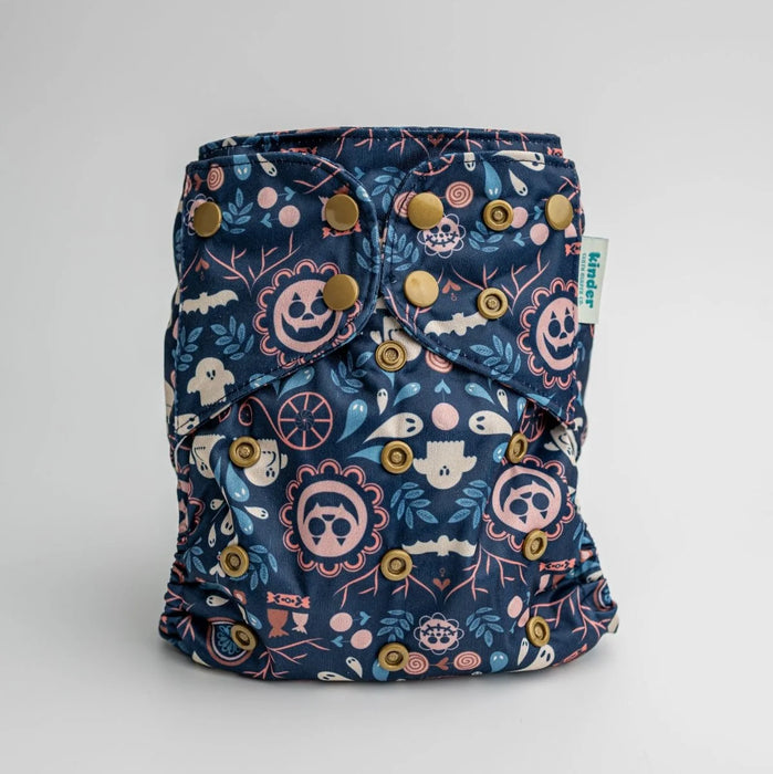 Kinder Essentials Pocket Cloth Diaper With Bamboo Insert (7-60lbs)