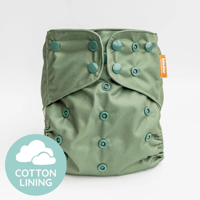 NEW! Kinder Cloud Cotton Pocket Diaper (NO INSERTS)