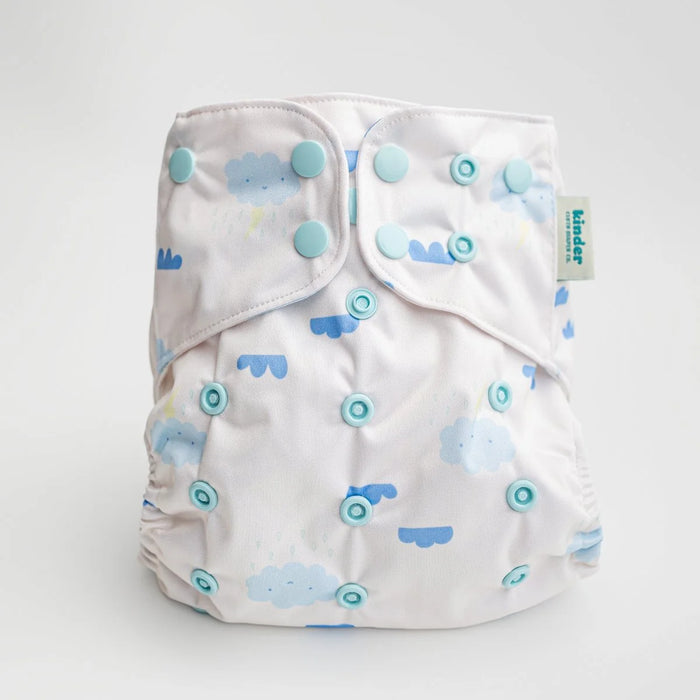 Kinder Pocket Cloth Diaper With Bamboo Insert (7-60lbs)