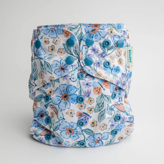 Kinder Pocket Cloth Diaper With Bamboo Insert (7-60lbs)