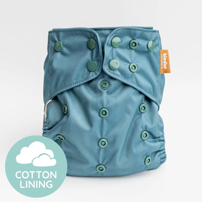 NEW! Kinder Cloud Cotton Pocket Diaper (NO INSERTS)