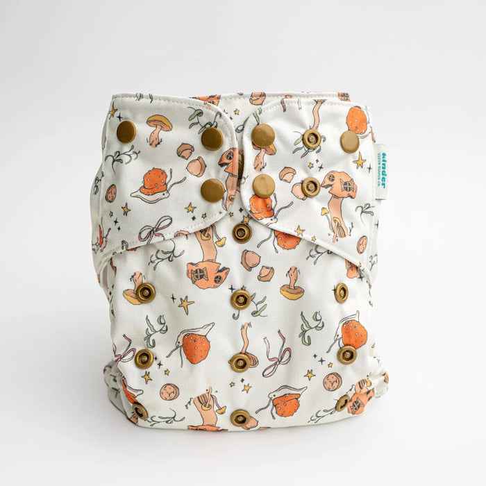 Kinder Pocket Cloth Diaper With Bamboo Insert (7-60lbs)