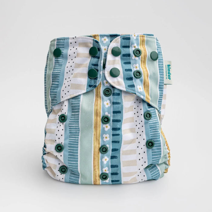 Kinder Pocket Cloth Diaper With Bamboo Insert (7-60lbs)