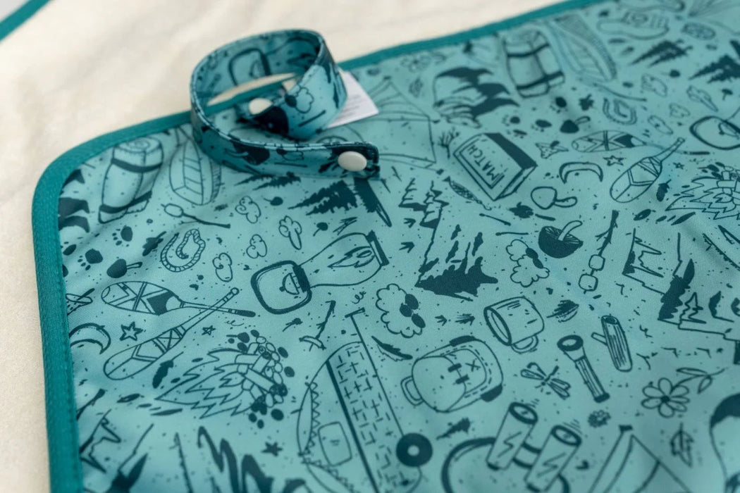 Kinder Ultra-Soft Bamboo Machine Washable Diaper Change Mat