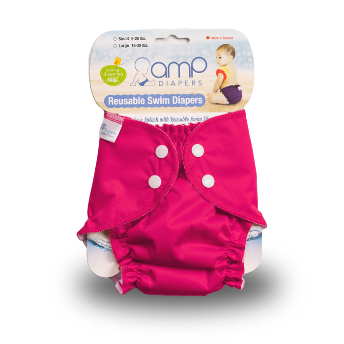 NEW* AMP Waterproof Swim Diaper - SMALL (6-20lbs) — Cloth Diaper Kids