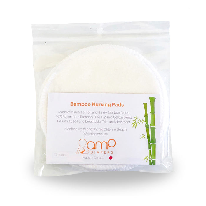 AMP Bamboo Nursing Pads (4 pads per pack)